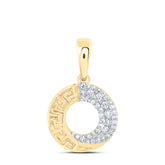 1/5CTW-DIA NK CIRCLE PENDANT